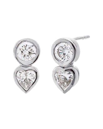 Adina Eden 14K 1.00 Ct. Tw. Lab-Grown Diamond Earrings