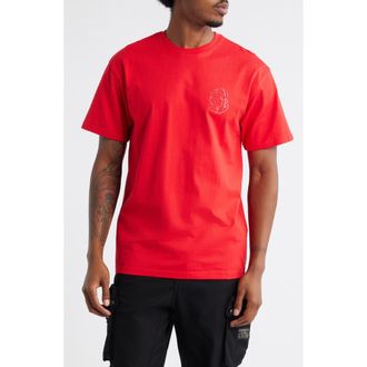 Billionaire Boys Club Helmet Head Cotton Graphic T-Shirt in Red at Nordstrom Rack, Size Xx-Large