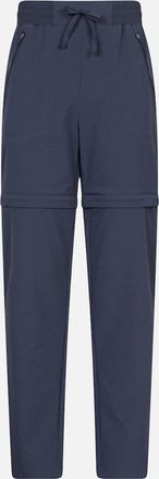 Mountain Warehouse Womens Mountain Warehouse Womens/Ladies Explorer Zip-Off Trousers - Navy - Size: 18/32in