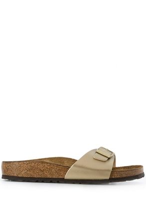 Birkenstock Women Madrid Birko-Flor Size: 40, colour: GOLD