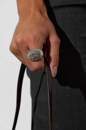Jacquemus Herisson Ring, Womens, Silver