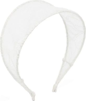 Jennifer Behr floral-lace headband - White