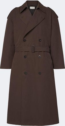 The Row Mischa cotton trench coat