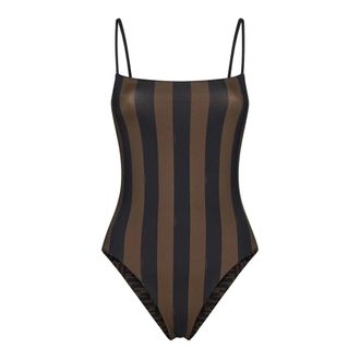 Fendi One-piece, female, Multicolor, Size: XS Lycra Reversible One-Piece Swimsuit