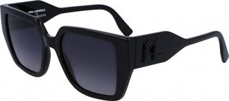 Karl Lagerfeld Womens KL6098S 52 001 Sunglasses - Black - One Size