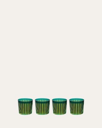 L'OBJET Prism 13 oz. Double Old-Fashioned Glasses, Set of 4
