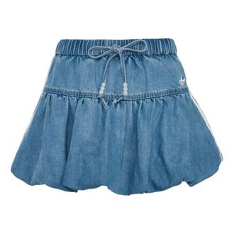 adidas (WMNS) adidas New Chinese Skirt Asia Sizing Light Denim KY5751