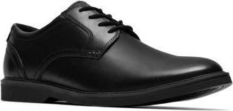 Clarks Radcliff Low Derby in Black Smooth at Nordstrom Rack, Size 10.5