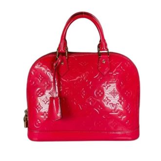 Louis Vuitton Pre-owned Handbags, female, Red, Size: ONE SIZE Pre-owned Vintage Monogram Vernis Handbag