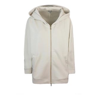 Max Mara Dames, Sweatshirts & Hoodies, Wit, Maat: XS Katoen