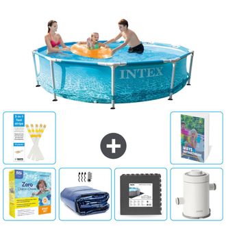 Intex Piscina Con Estructura Redonda - 305x76 Cm - 7-piezas S111
