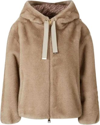 Herno Giacca - - Jackets - Donna - Beige - L
