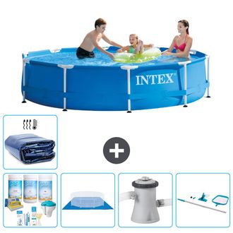Intex Piscina Con Estructura Redonda - 305x76 Cm - 7-piezas S20421