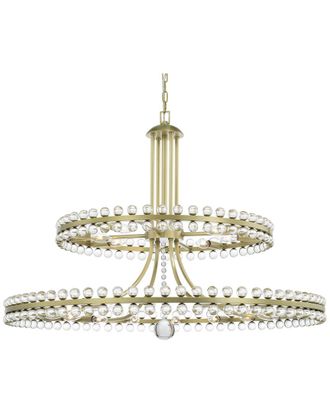 Crystorama 24-Light Clover Chandelier