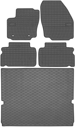 OEM Juego De Alfombrillas De Goma Para Coche Y Alfombrilla Para Maletero Para La Ford Galaxy Ii Minivan (2006-2010)