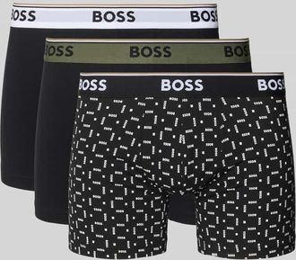 HUGO BOSS Slim Fit Boxershorts aus Baumwoll-Mix Modell POWER in Black, Gr&ouml;&szlig;e XXL