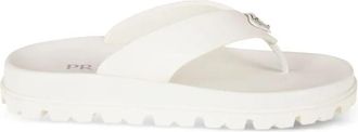 Prada Rubber Thong Sandals Shoes