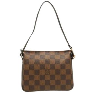 Louis Vuitton Pre-owned Shoulder Bags, female, Brown, Size: ONE SIZE Pre-owned Plastic Shoulder Bag