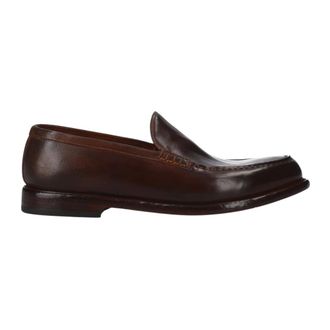 Premiata Penny Loafer - Heren - Schoenen - Bruin - Maat: 41 1/2 EU Leer