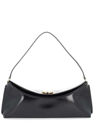 Jacquemus Ovalo Shoulder Bag - Black