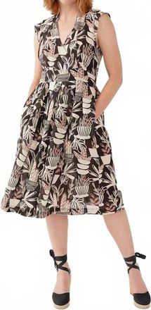 Mata Traders Cacti Lucile Dress In Black