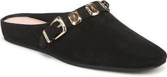 Veronica Beard Narcisa Flat Mule in Black at Nordstrom, Size 6.5