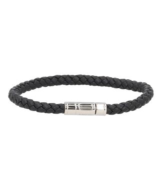 Tom Ford Black Braided Bracelet