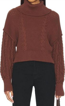Cleobella Serah Sweater In Coco