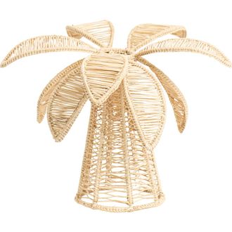 Coro Cora Palm Tree Candle Holder in Small Natural at Nordstrom