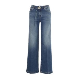 Liu Jo Wide Jeans, female, Blue, Size: W32 B.Up Good Flare H.w