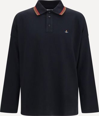 Vivienne Westwood Oversized long-sleeve Polo Male S
