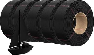 OEM Filamento Para Impresora 3d, Uso Vers&aacute;til, Alta Resistencia, Pla Plus(n) 5 Negro