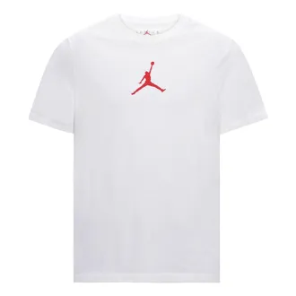 Nike Jordan Air Jordan MENS Jumpman Casual Crew-neck Short Sleeve Sports White CW5191-101