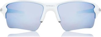 Oakley OO9188 FLAK 2.0 XL Polarized 918882 Mens Sunglasses White Size 59