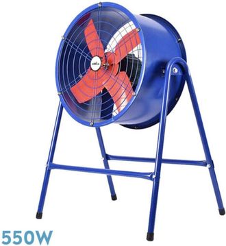 Fabrilamp Fabrilamp - Ventilador Industrial torrente Con Soporte (550w Motor Ac 1 Velocidad)