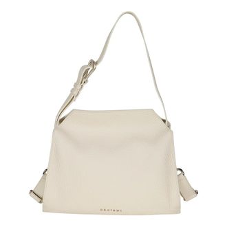 Orciani Shoulder Bags, female, Beige, Size: ONE SIZE Trinity Soft Small Bag
