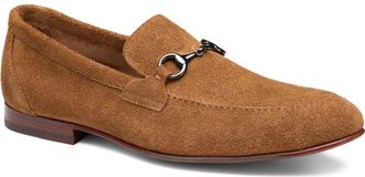 Johnston & Murphy Higgins Bit Loafer in Snuff Suede at Nordstrom, Size 10.5