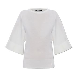 Jacquemus Truien & Vesten, Dames, Wit, M, Wol, Mananco Top