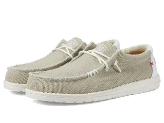 Hey Dude Wally Braided Slip-On Casual Shoes Shoes Off-White : EU 43 (US Mens 10 - Womens 12) Medium, Textile