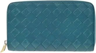 Bottega Veneta Pre-owned Wallets, female, Green, Size: ONE SIZE Pre-owned Vintage Wallet