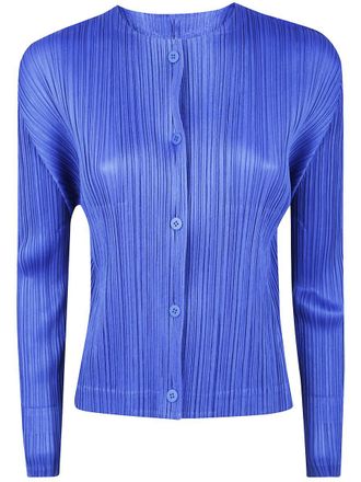 Pleats Please Issey Miyake Monthly Colors: August Cardigan
