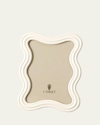 L'OBJET Ripple Enamel Photo Frame, 4 x 6