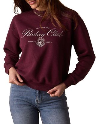 The Normal Brand Normal Fleece Graphic Crewneck