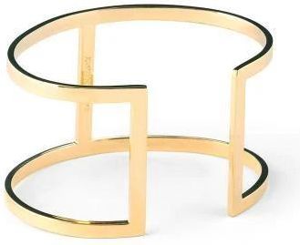 Elisabetta Franchi Set metalen armbanden - Dames - Armbanden - Geel - ONE Size - Accessoires