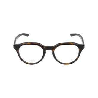 Gucci Gg 2083O Optisch Montuur - Heren - Brillen - Bruin - 49 MM - Accessoires