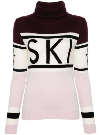 Perfect Moment Schild sweater - women - Merino - L - White