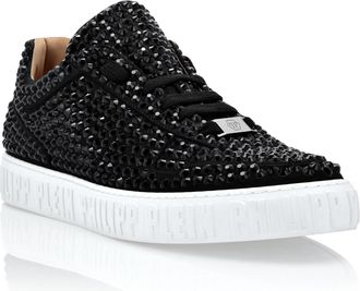 Philipp Plein CRYSTAL NOTORIOUS LO-TOP with Crystals