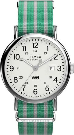 Timex TW2Y08800 Mens Weekender Watch - Silver - One Size