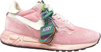 Autry Pink Windspin Sneakers