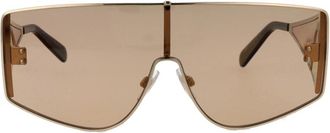 Dolce & Gabbana Stijlvolle zonnebril met model 0Dg 2305 - Heren - Zonnebrillen - Geel - 44 MM - Accessoires